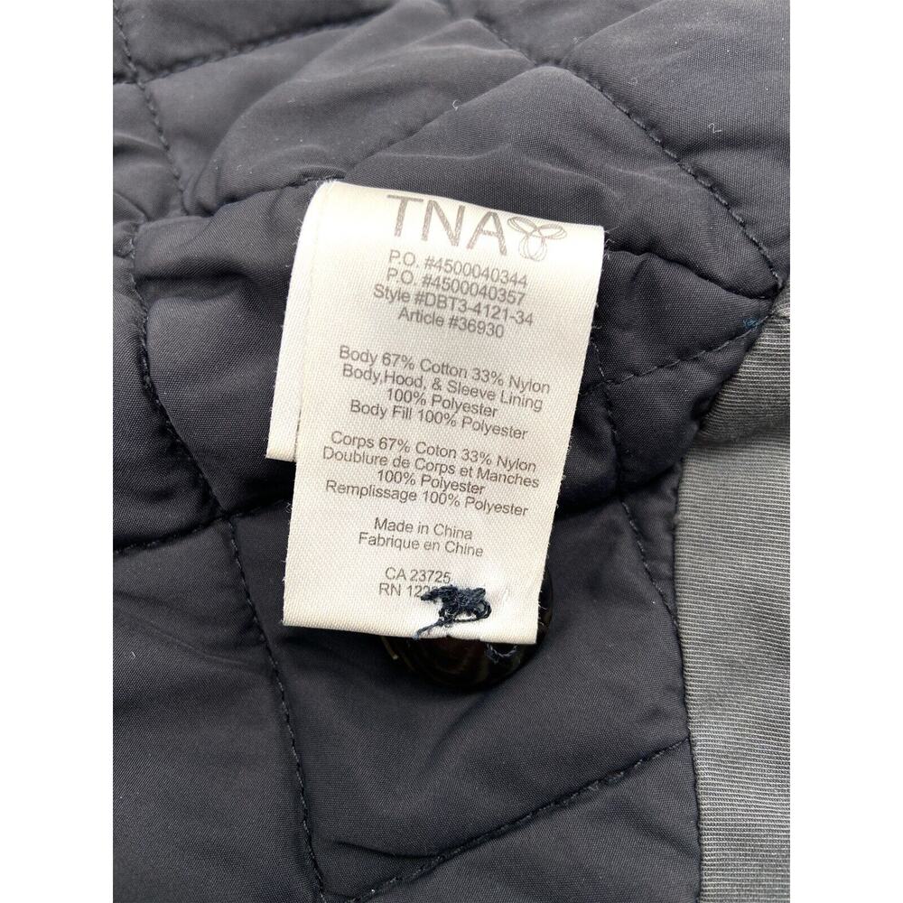 TNA Platoon Women’s Military‎ Style Green Jacket Sz Small - Picture 10 of 11
